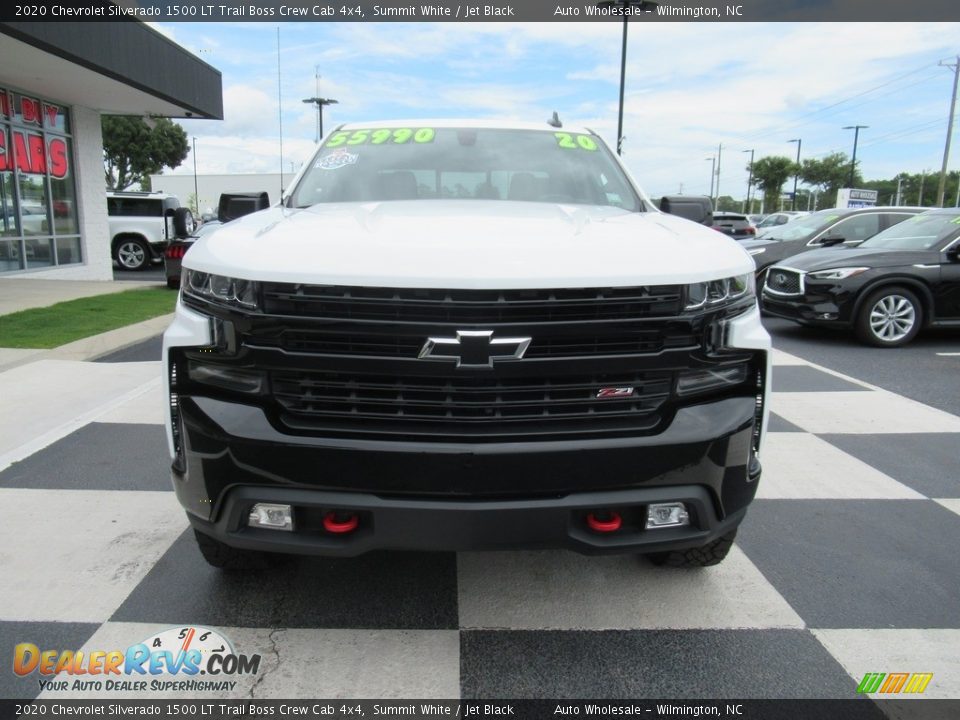 2020 Chevrolet Silverado 1500 LT Trail Boss Crew Cab 4x4 Summit White / Jet Black Photo #2