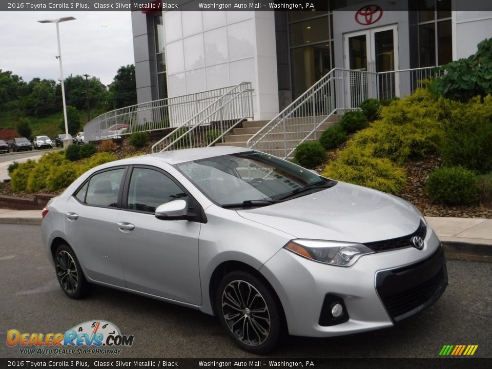 2016 Toyota Corolla S Plus Classic Silver Metallic / Black Photo #1