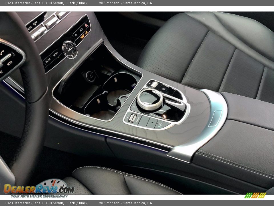 2021 Mercedes-Benz C 300 Sedan Black / Black Photo #8