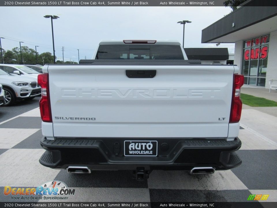 2020 Chevrolet Silverado 1500 LT Trail Boss Crew Cab 4x4 Summit White / Jet Black Photo #4