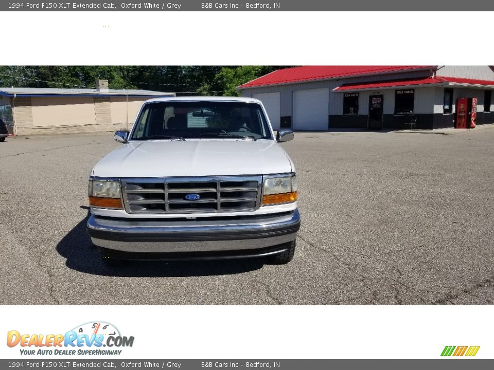 1994 Ford F150 XLT Extended Cab Oxford White / Grey Photo #19