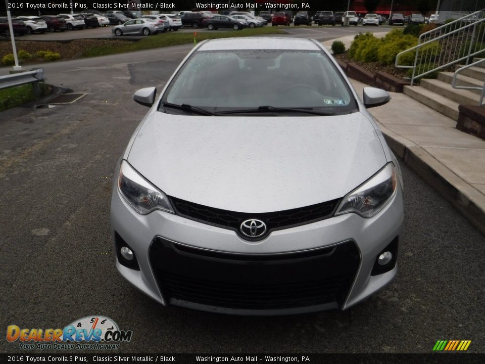 2016 Toyota Corolla S Plus Classic Silver Metallic / Black Photo #9