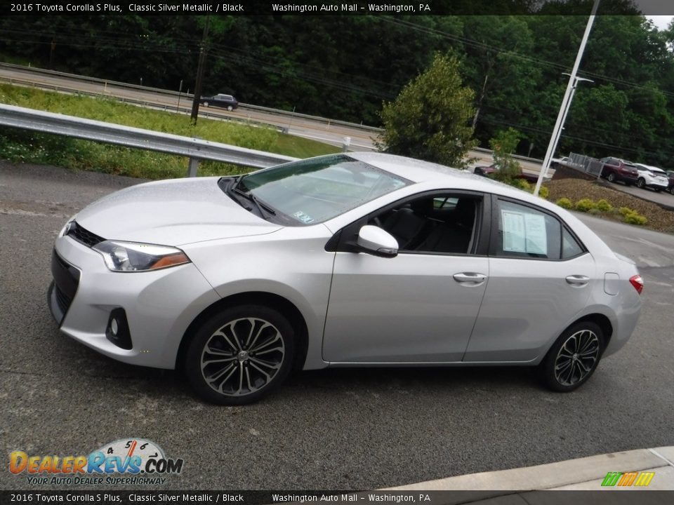 2016 Toyota Corolla S Plus Classic Silver Metallic / Black Photo #11