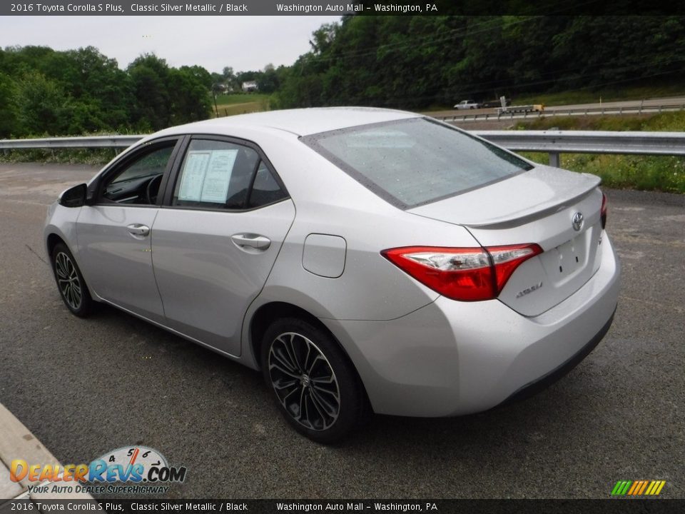 2016 Toyota Corolla S Plus Classic Silver Metallic / Black Photo #12