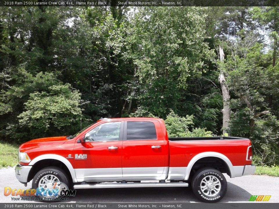 2018 Ram 2500 Laramie Crew Cab 4x4 Flame Red / Black Photo #1