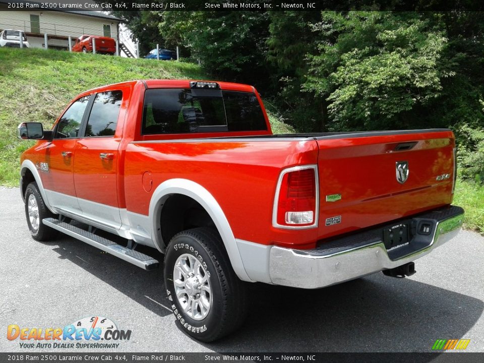 2018 Ram 2500 Laramie Crew Cab 4x4 Flame Red / Black Photo #12