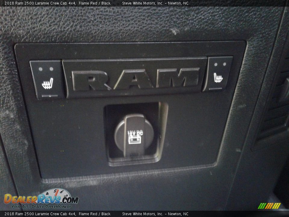 2018 Ram 2500 Laramie Crew Cab 4x4 Flame Red / Black Photo #19