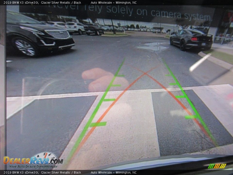 2019 BMW X3 sDrive30i Glacier Silver Metallic / Black Photo #18