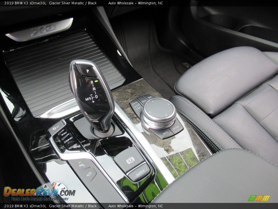 2019 BMW X3 sDrive30i Glacier Silver Metallic / Black Photo #19