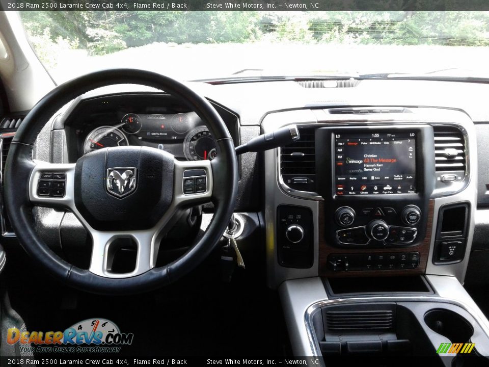 2018 Ram 2500 Laramie Crew Cab 4x4 Flame Red / Black Photo #23