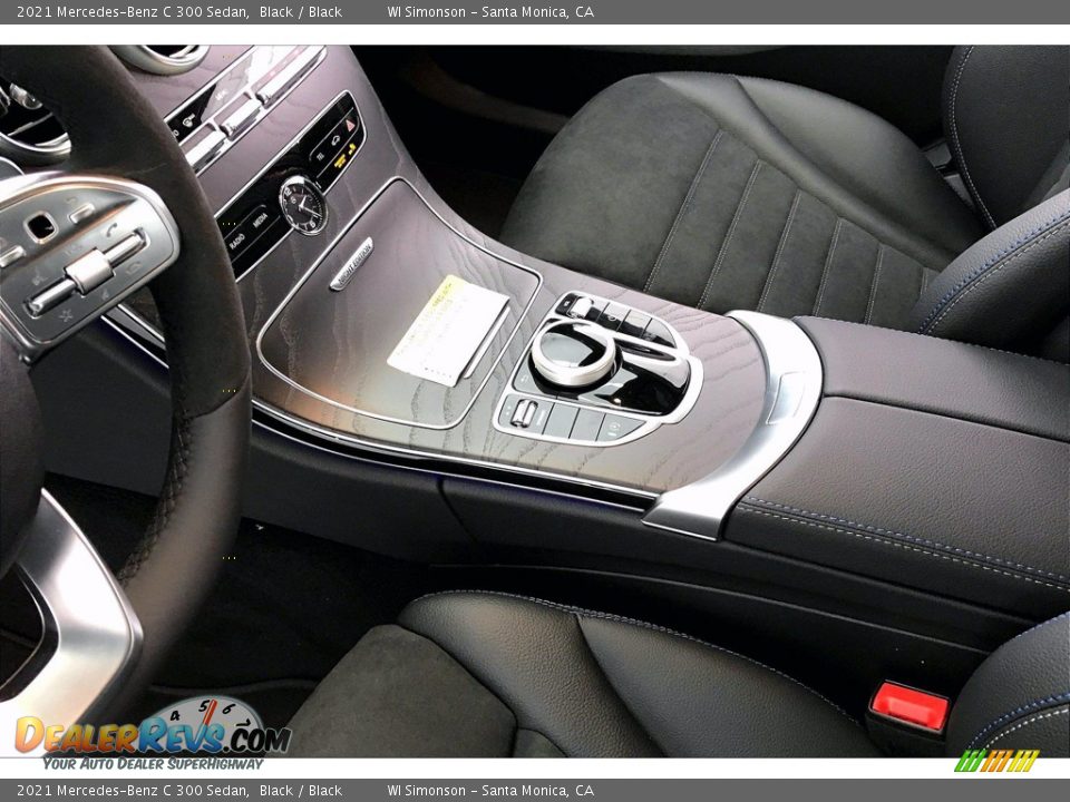 2021 Mercedes-Benz C 300 Sedan Black / Black Photo #8
