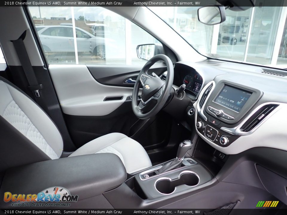 2018 Chevrolet Equinox LS AWD Summit White / Medium Ash Gray Photo #11