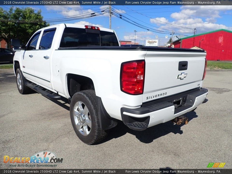 2018 Chevrolet Silverado 2500HD LTZ Crew Cab 4x4 Summit White / Jet Black Photo #4