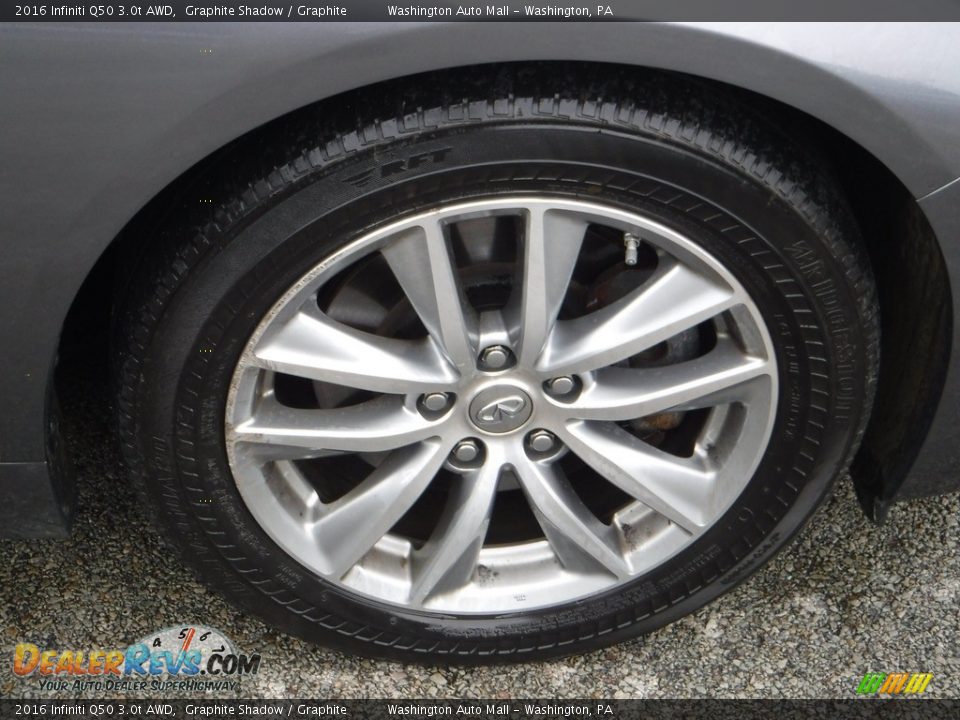 2016 Infiniti Q50 3.0t AWD Wheel Photo #9