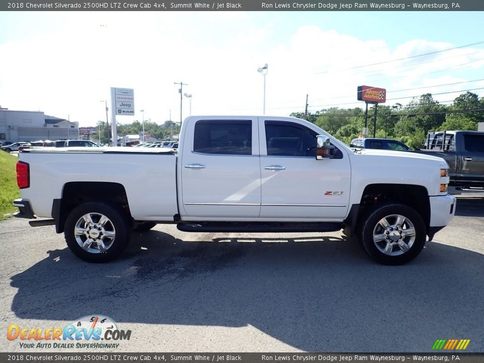 2018 Chevrolet Silverado 2500HD LTZ Crew Cab 4x4 Summit White / Jet Black Photo #7