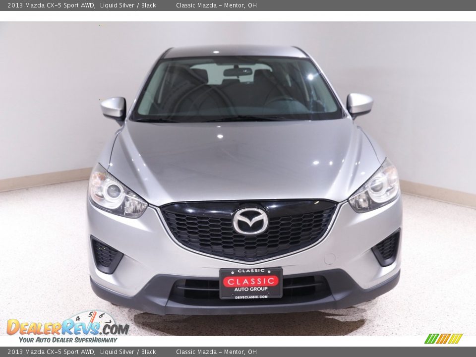 2013 Mazda CX-5 Sport AWD Liquid Silver / Black Photo #2