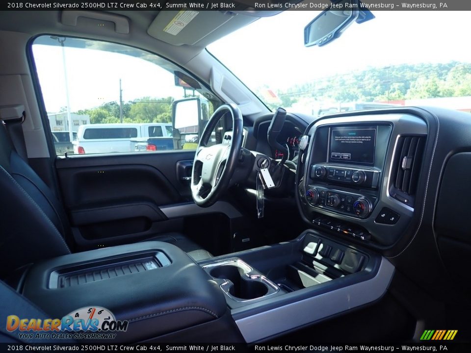 2018 Chevrolet Silverado 2500HD LTZ Crew Cab 4x4 Summit White / Jet Black Photo #12