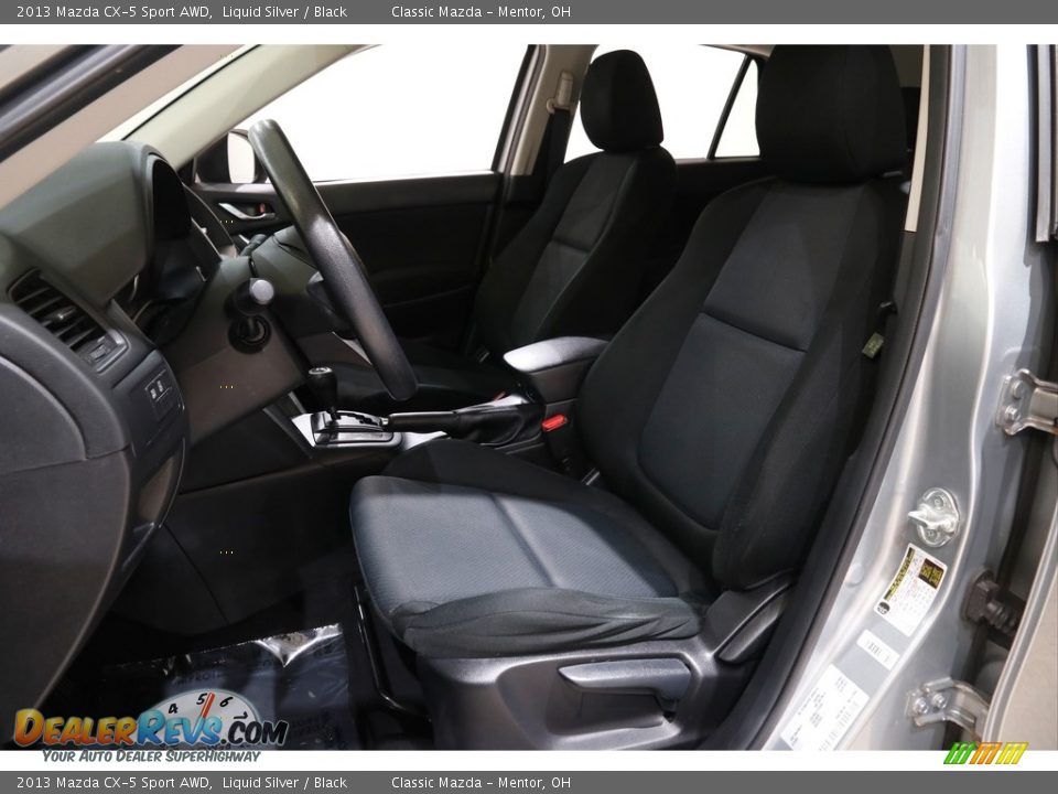 2013 Mazda CX-5 Sport AWD Liquid Silver / Black Photo #5