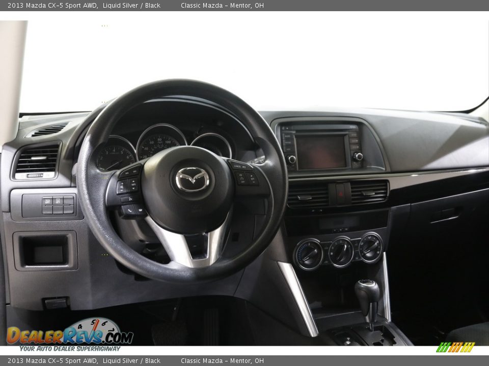 2013 Mazda CX-5 Sport AWD Liquid Silver / Black Photo #6