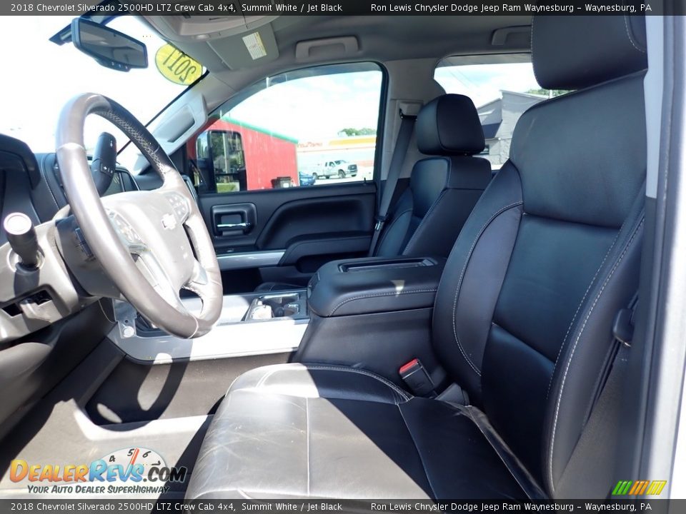 2018 Chevrolet Silverado 2500HD LTZ Crew Cab 4x4 Summit White / Jet Black Photo #15