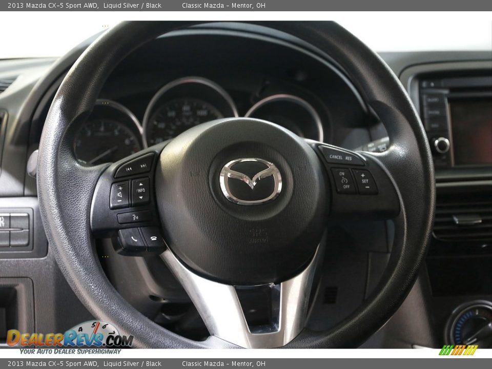 2013 Mazda CX-5 Sport AWD Liquid Silver / Black Photo #7