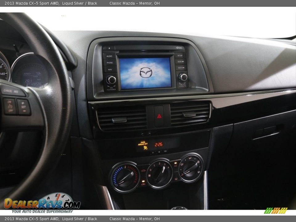 2013 Mazda CX-5 Sport AWD Liquid Silver / Black Photo #9