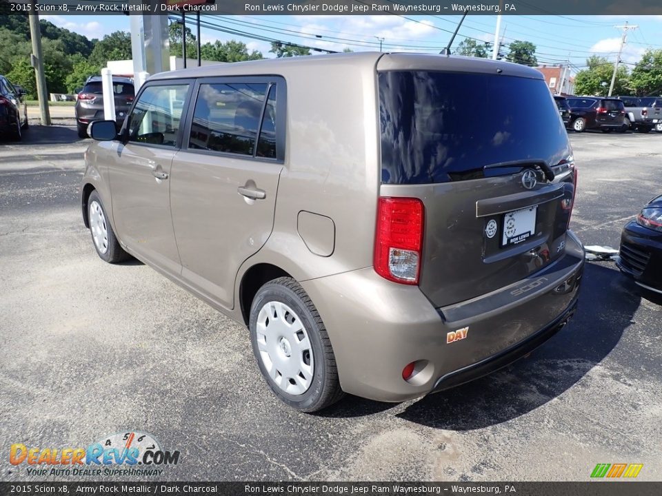 2015 Scion xB Army Rock Metallic / Dark Charcoal Photo #3