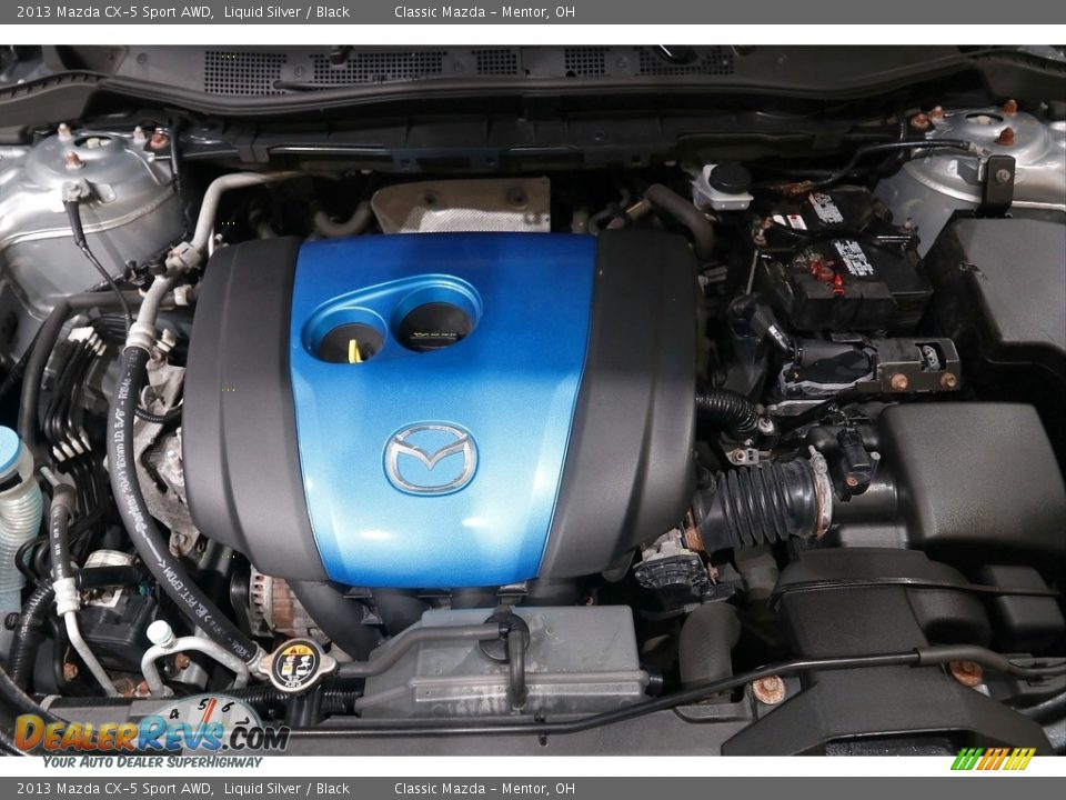 2013 Mazda CX-5 Sport AWD Liquid Silver / Black Photo #17