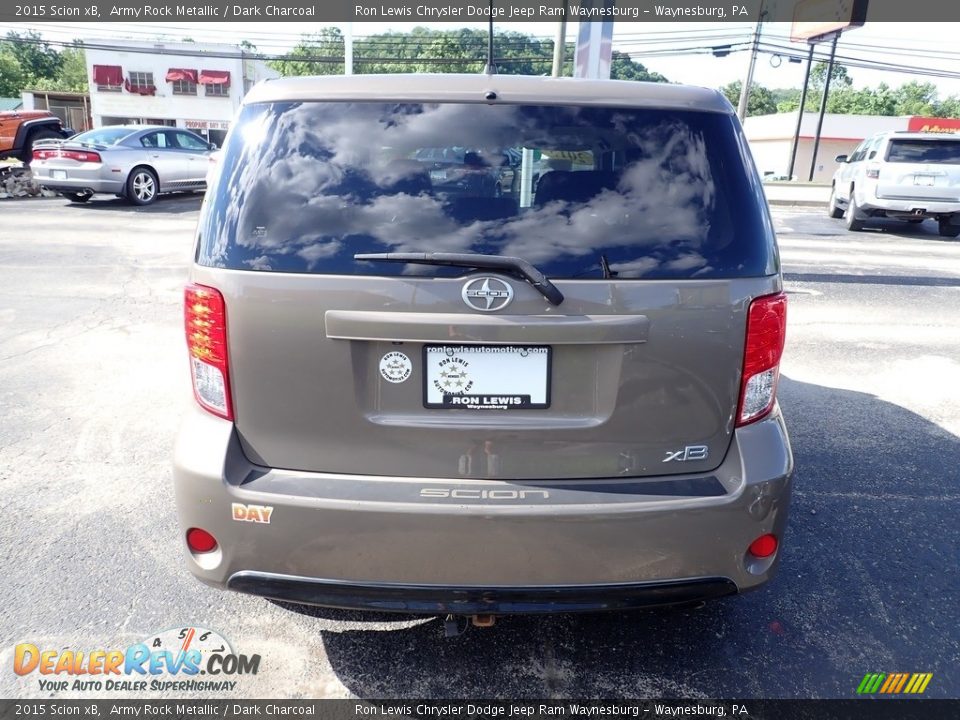 2015 Scion xB Army Rock Metallic / Dark Charcoal Photo #4