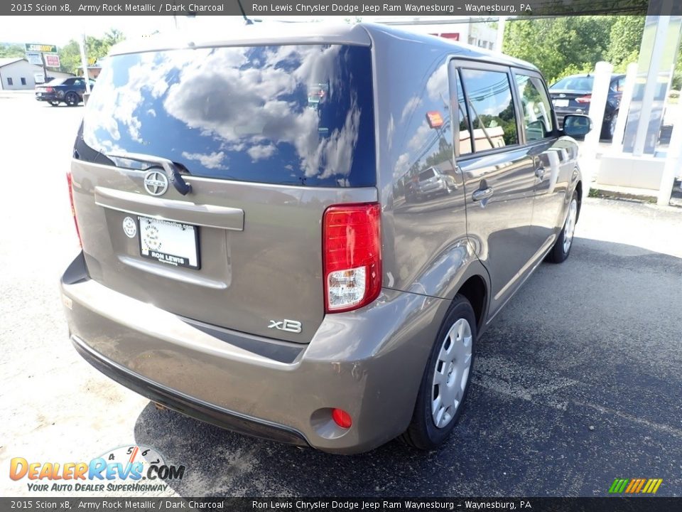 2015 Scion xB Army Rock Metallic / Dark Charcoal Photo #5