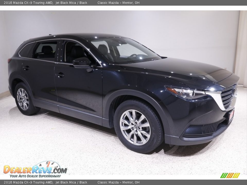 2018 Mazda CX-9 Touring AWD Jet Black Mica / Black Photo #1