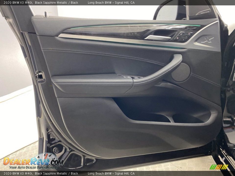 2020 BMW X3 M40i Black Sapphire Metallic / Black Photo #14