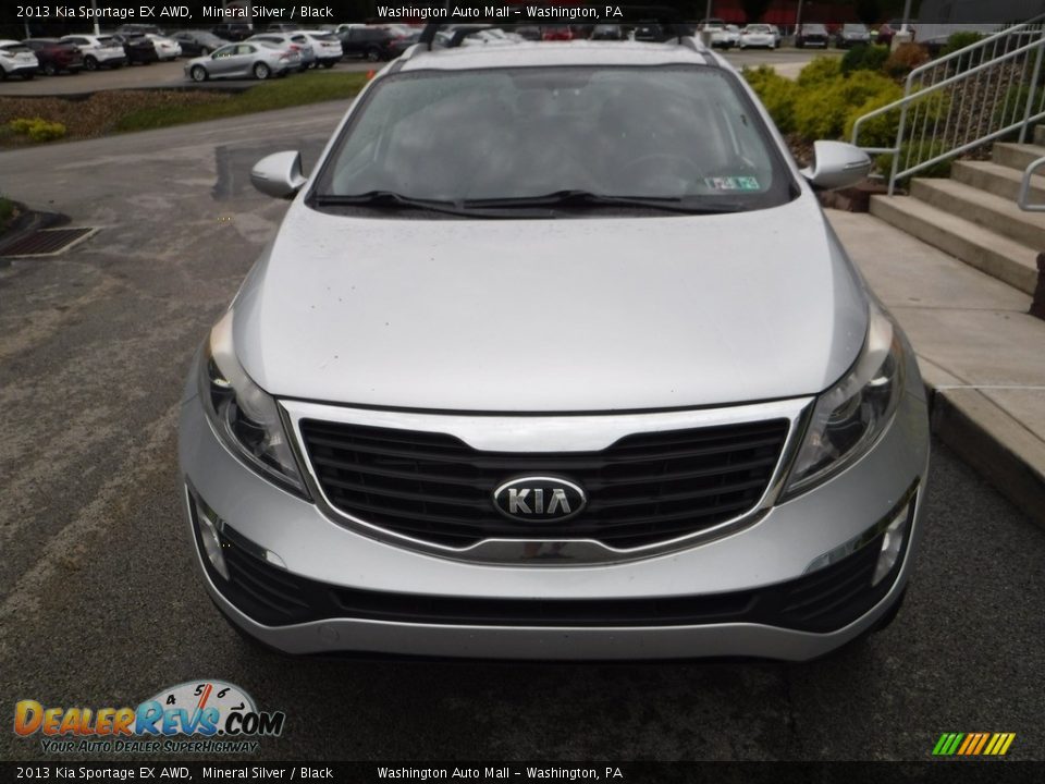 2013 Kia Sportage EX AWD Mineral Silver / Black Photo #10