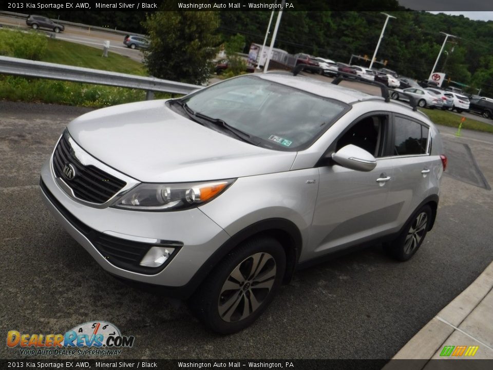 2013 Kia Sportage EX AWD Mineral Silver / Black Photo #11