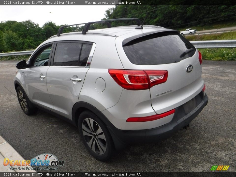 2013 Kia Sportage EX AWD Mineral Silver / Black Photo #13