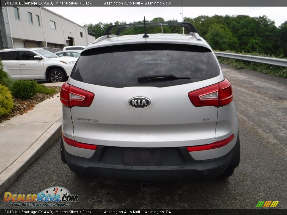 2013 Kia Sportage EX AWD Mineral Silver / Black Photo #14