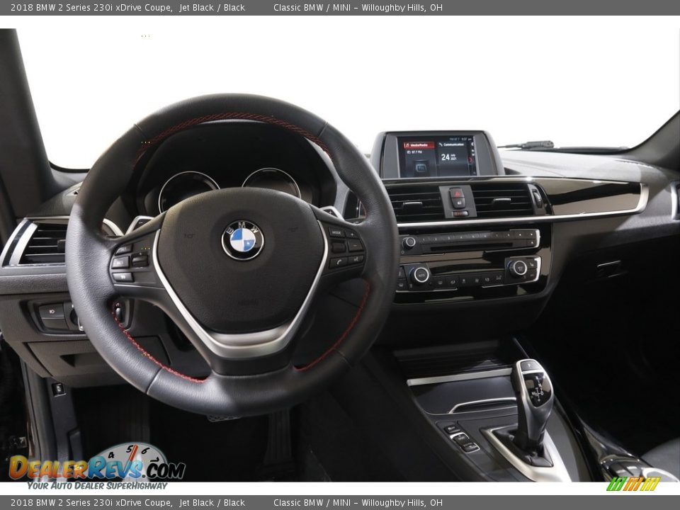 2018 BMW 2 Series 230i xDrive Coupe Jet Black / Black Photo #6