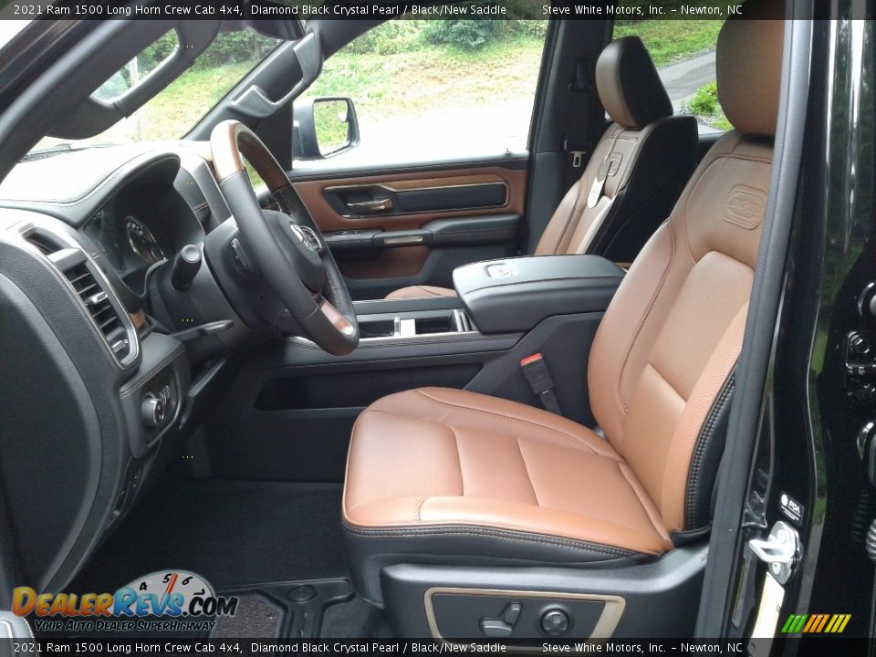 Front Seat of 2021 Ram 1500 Long Horn Crew Cab 4x4 Photo #11