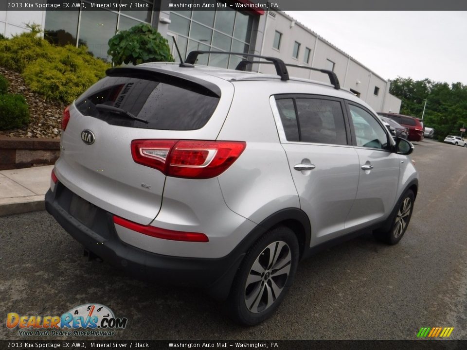 2013 Kia Sportage EX AWD Mineral Silver / Black Photo #15