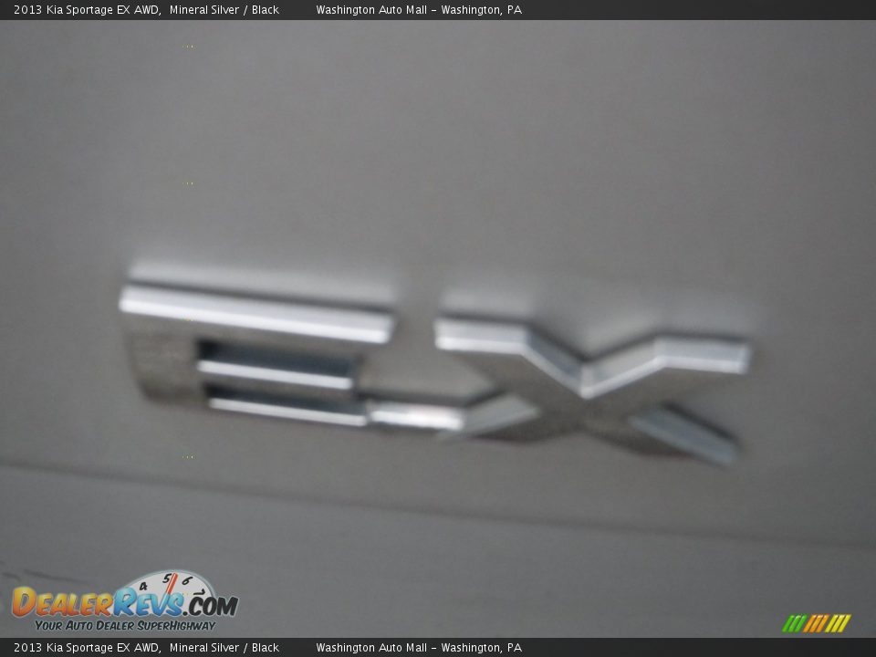 2013 Kia Sportage EX AWD Mineral Silver / Black Photo #16