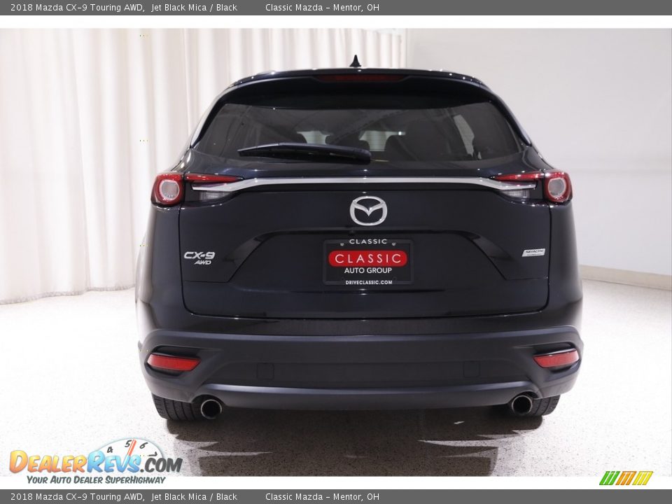 2018 Mazda CX-9 Touring AWD Jet Black Mica / Black Photo #18