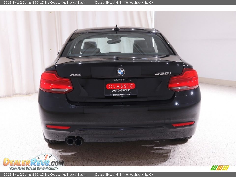 2018 BMW 2 Series 230i xDrive Coupe Jet Black / Black Photo #19