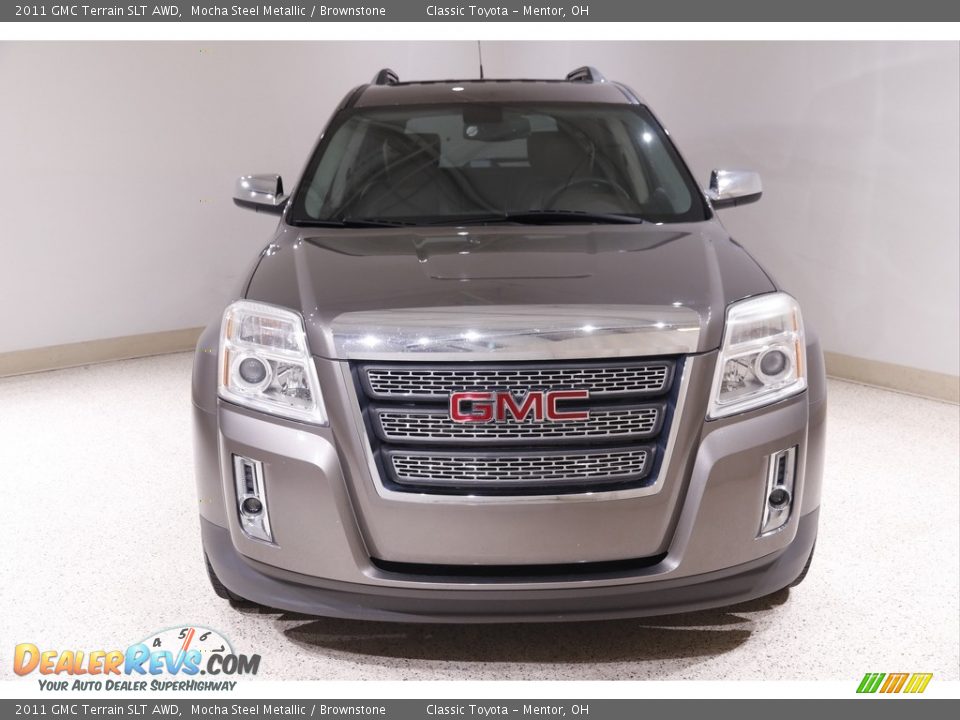 2011 GMC Terrain SLT AWD Mocha Steel Metallic / Brownstone Photo #2