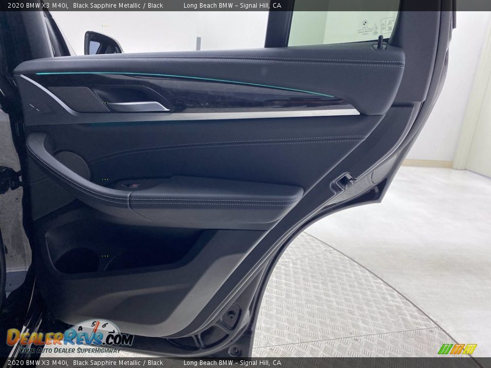 2020 BMW X3 M40i Black Sapphire Metallic / Black Photo #36