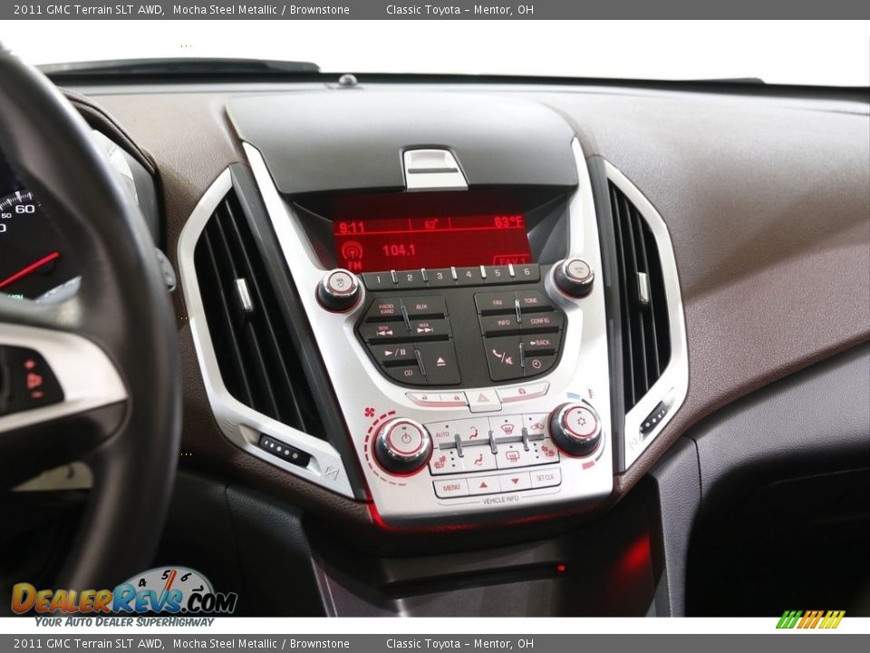 2011 GMC Terrain SLT AWD Mocha Steel Metallic / Brownstone Photo #9