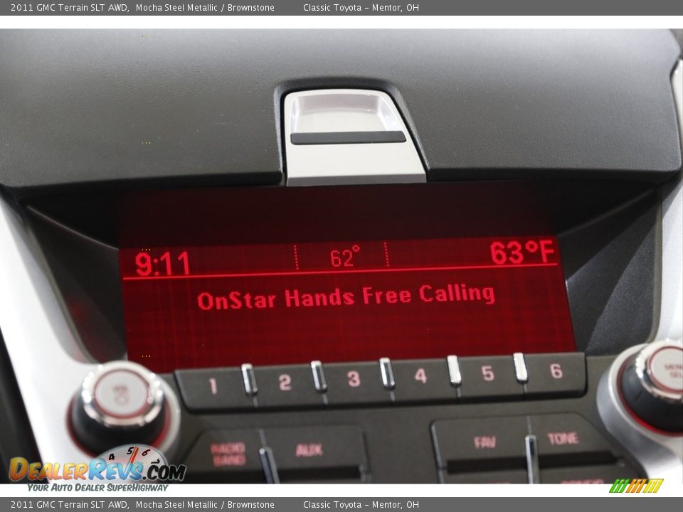 2011 GMC Terrain SLT AWD Mocha Steel Metallic / Brownstone Photo #10