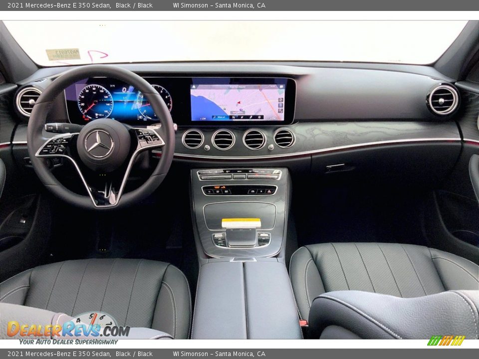 2021 Mercedes-Benz E 350 Sedan Black / Black Photo #6