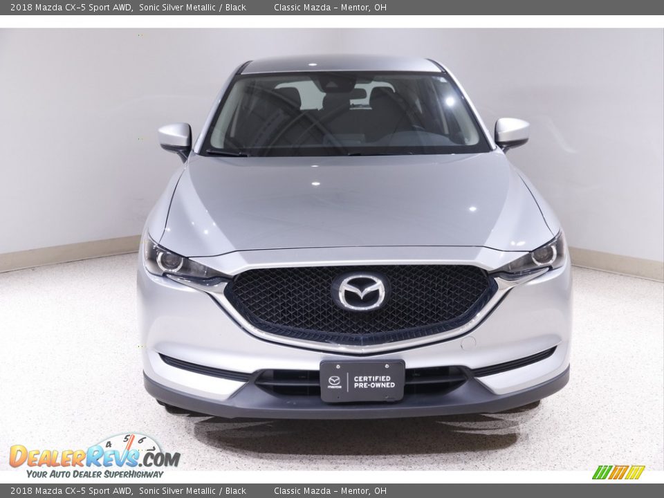 2018 Mazda CX-5 Sport AWD Sonic Silver Metallic / Black Photo #2