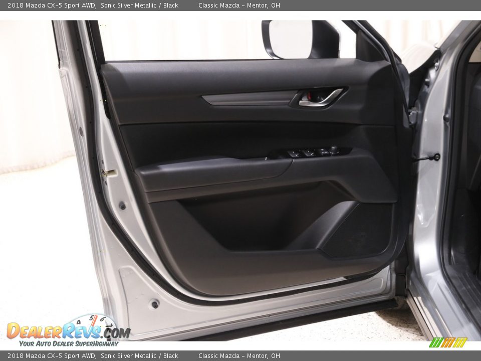 2018 Mazda CX-5 Sport AWD Sonic Silver Metallic / Black Photo #4