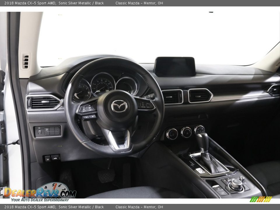 2018 Mazda CX-5 Sport AWD Sonic Silver Metallic / Black Photo #6